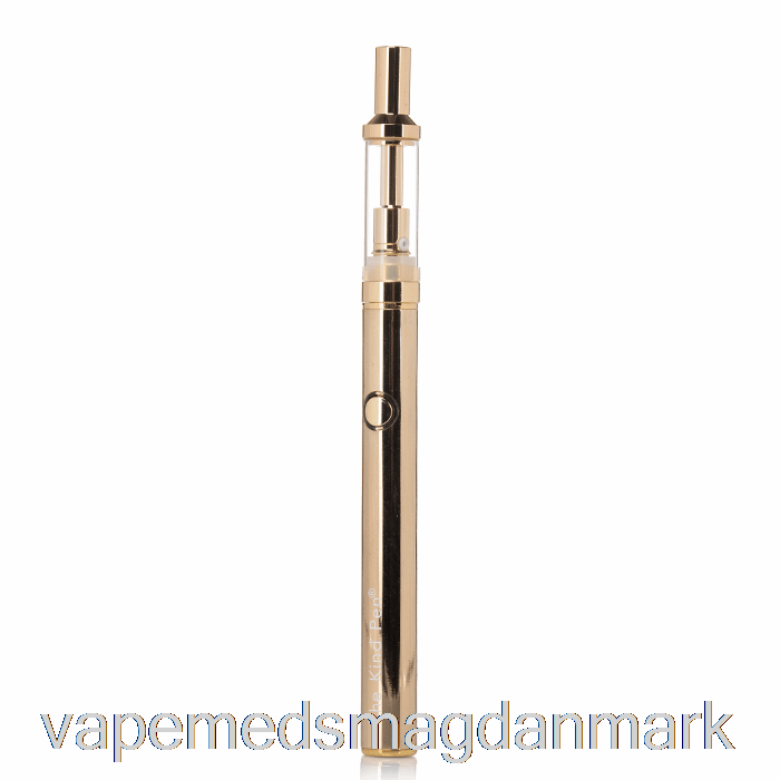 Engangs Vape Danmark The Kind Pen Slim 510 Vaporizer Kit Guld